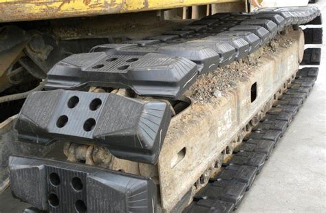 rubber pads for excavator tracks